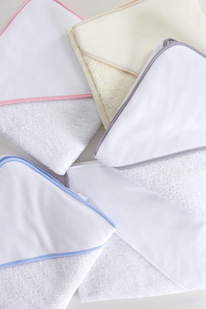 Baby bath towel 100x100cm - Plain for painting