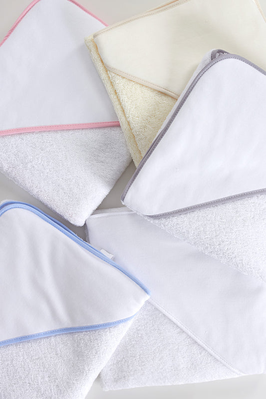 Baby bath towel 100x100cm - Plain for painting