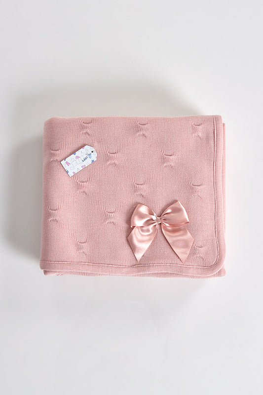 Baby Blanket in Lined Mesh Fabric