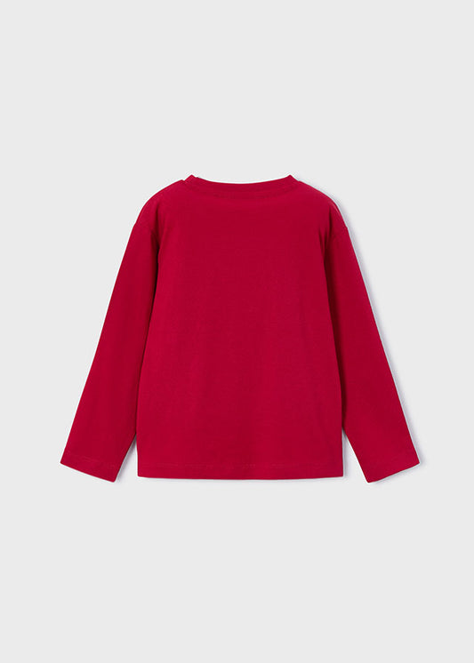 Camisola básica criança Vermelho - Mayoral