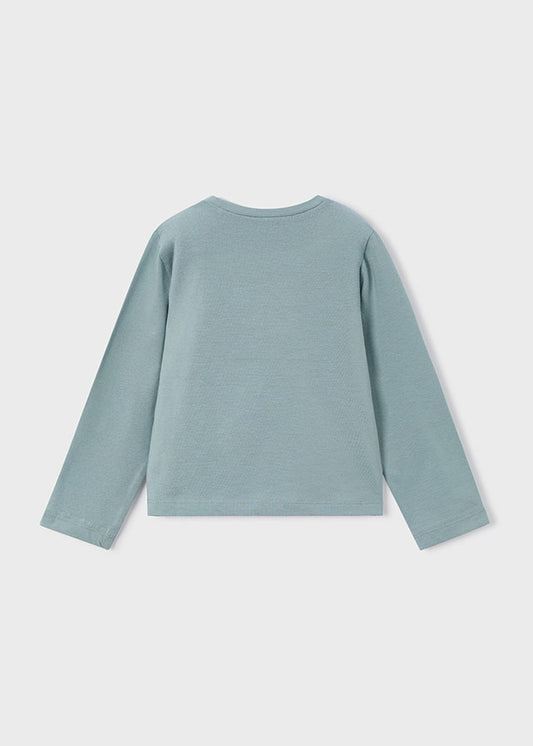 Camisola básica criança Sálvia - Mayoral