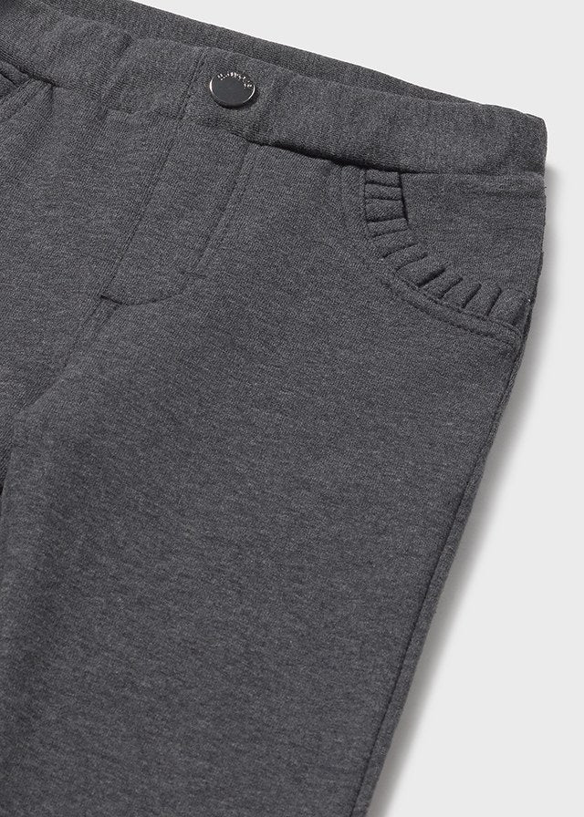 Calça algodão básica Chumbo vig - Mayoral