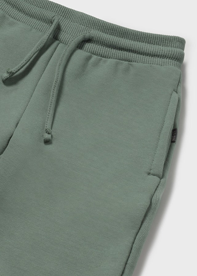 Calça algodão básica punhos Abeto - Mayoral