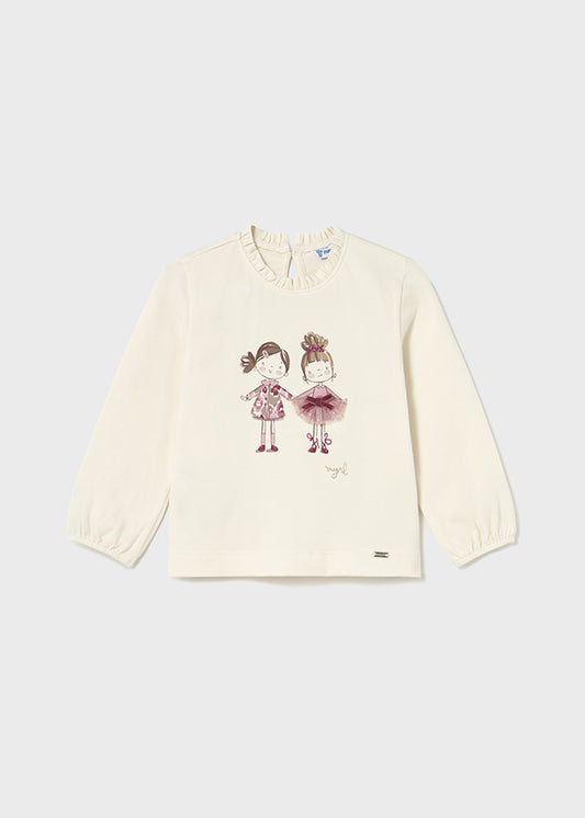 Camisola manga comprida clássica Mac-quarzo - Mayoral