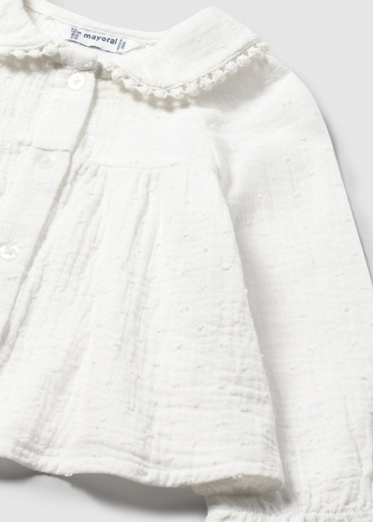 Blusa gasa plumeti Nata - Mayoral