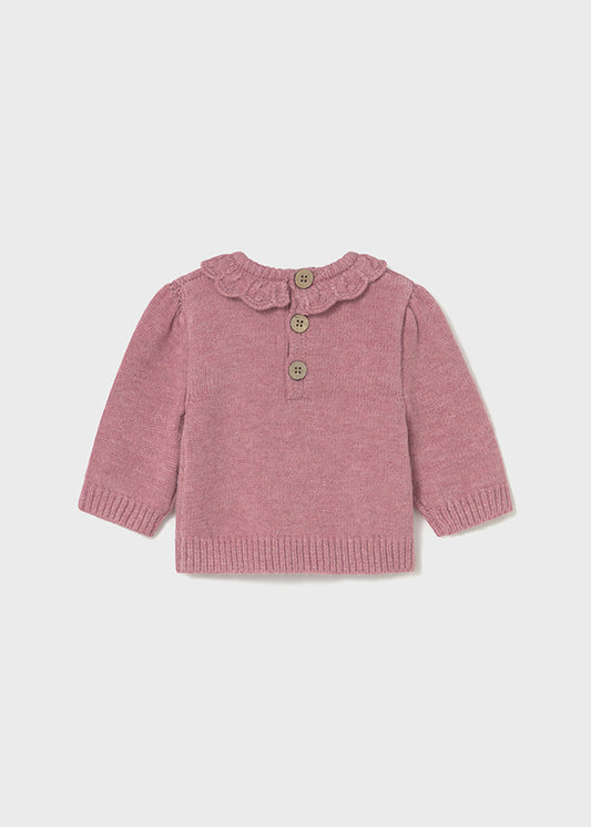Camisola de malha - Mayoral Newborn - Blush vig