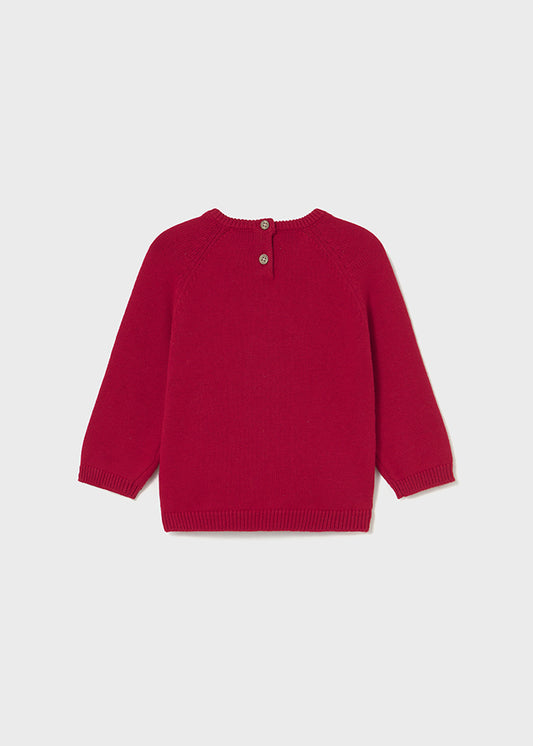 Jersey intarsia animal Vermelho - Mayoral