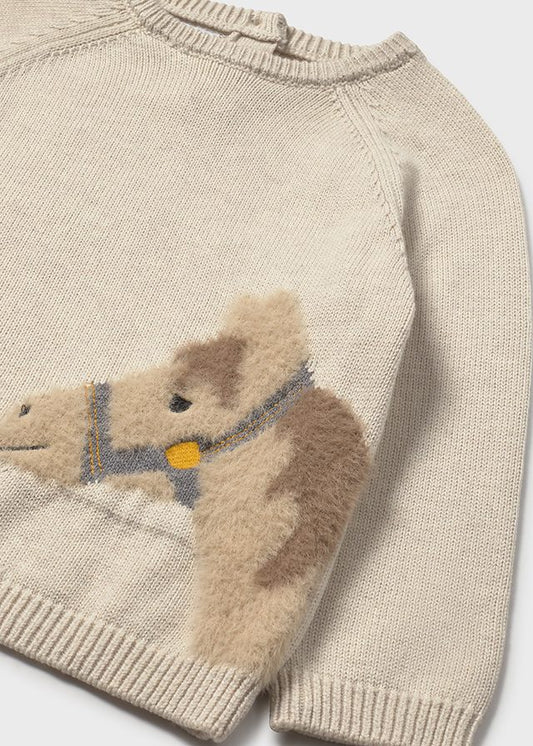 Jersey intarsia animal Cereal vig - Mayoral