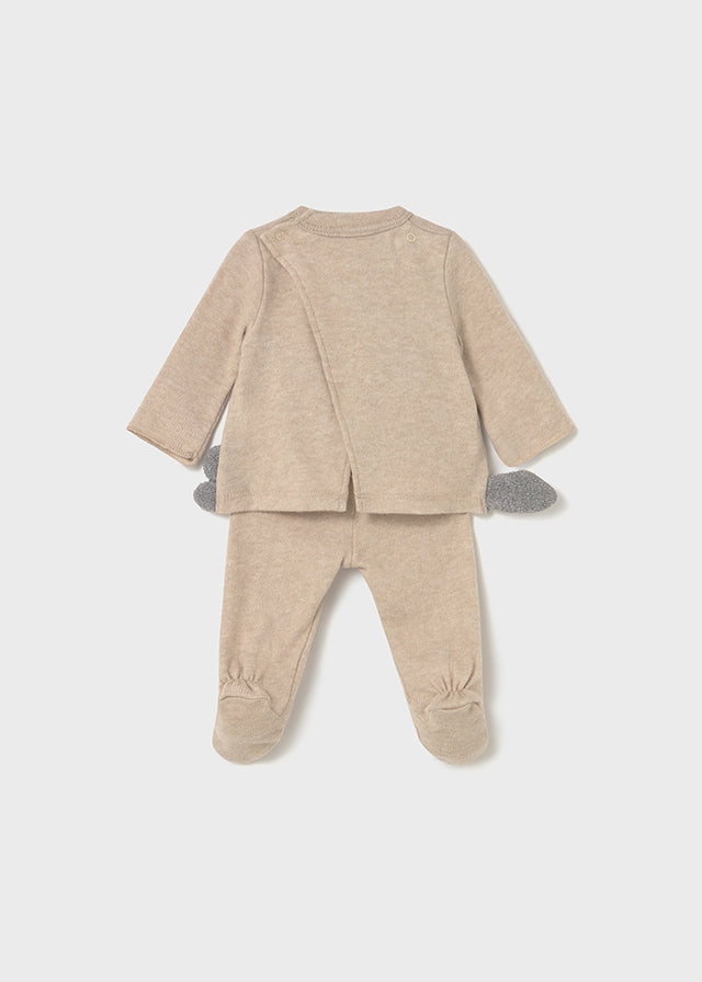 Conjunto algodão soft - Mayoral Newborn - Cereal vig