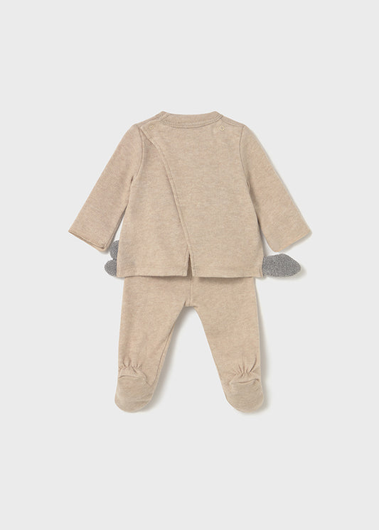 Conjunto algodão soft - Mayoral Newborn - Cereal vig