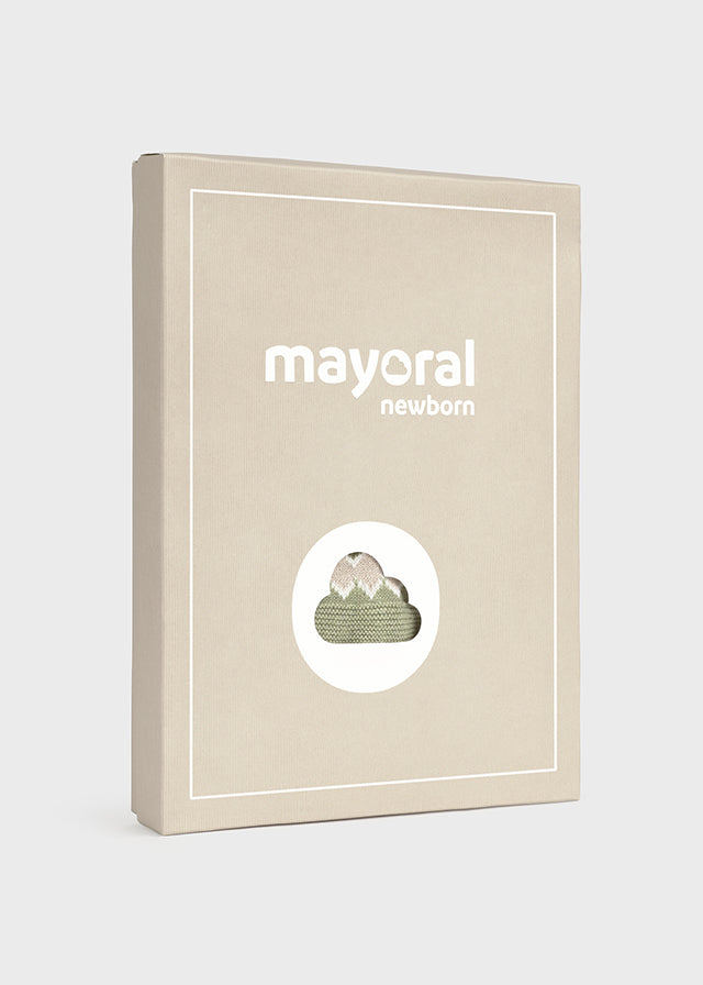 Fato de bebé tricô - Mayoral Newborn - Basil vig