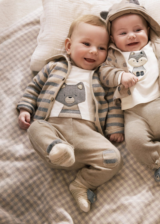 Fato de treino 3 peças - Mayoral Newborn - Cereal vig