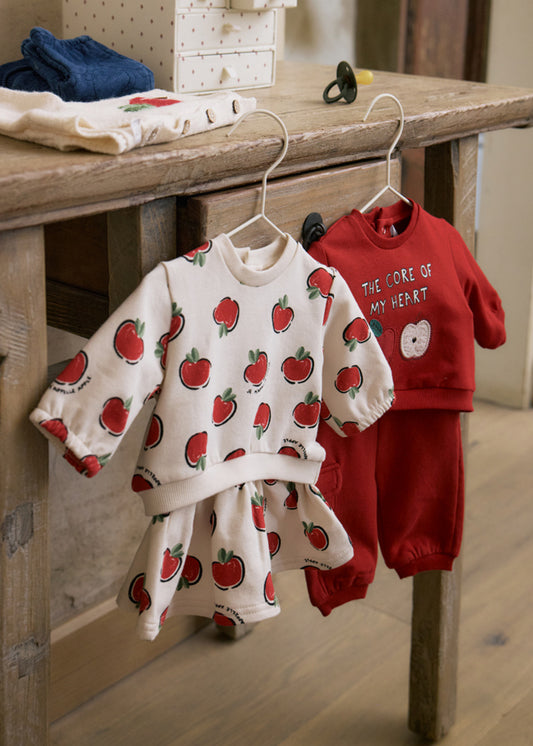 Conjunto algodão 4 peças - Mayoral Newborn - Ginja