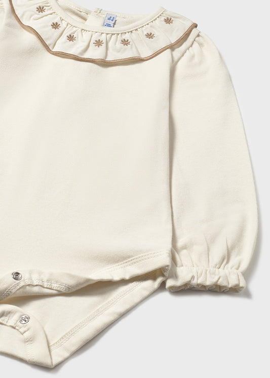 Body gola bordada Macchiato - Mayoral