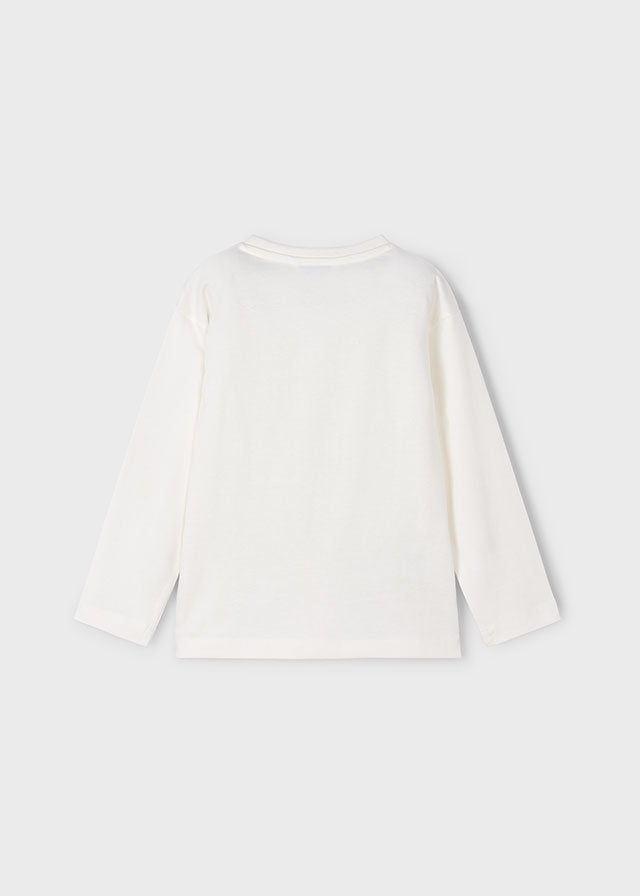 Camisola lenticular hd Nata - Mayoral