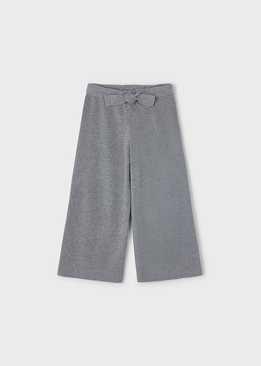 Calça culotte tricô Aço vig. - Mayoral