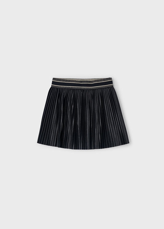 Saia plissada Preto - Mayoral