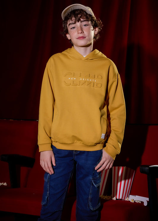 Sweat embossed c/carapuço Honey - Mayoral