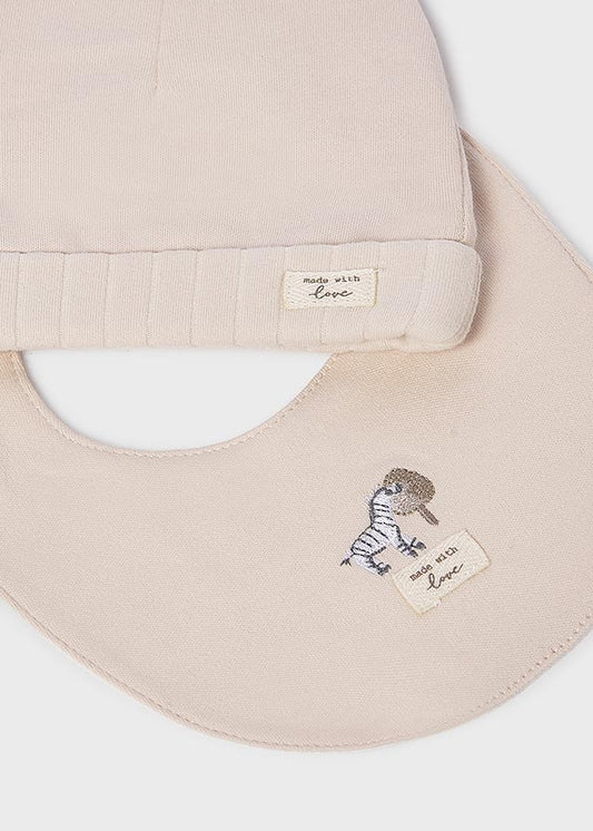 Conjunto presente 3 peças unissexo bebé - Mayoral Newborn - Soja