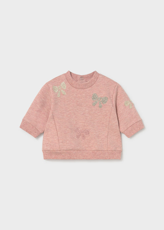Sweat bebé menina Mayoral 2405-90 Nude vig