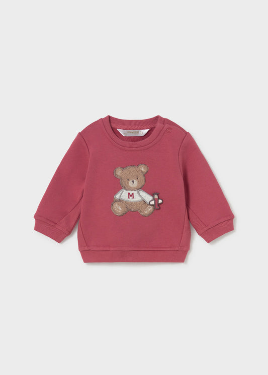 Sweat bebé menina Mayoral 2410-32 Ameixa
