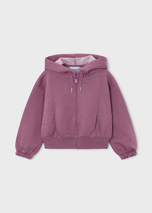 Casaco sport felpa menina Mayoral 4423-59 Violeta v
