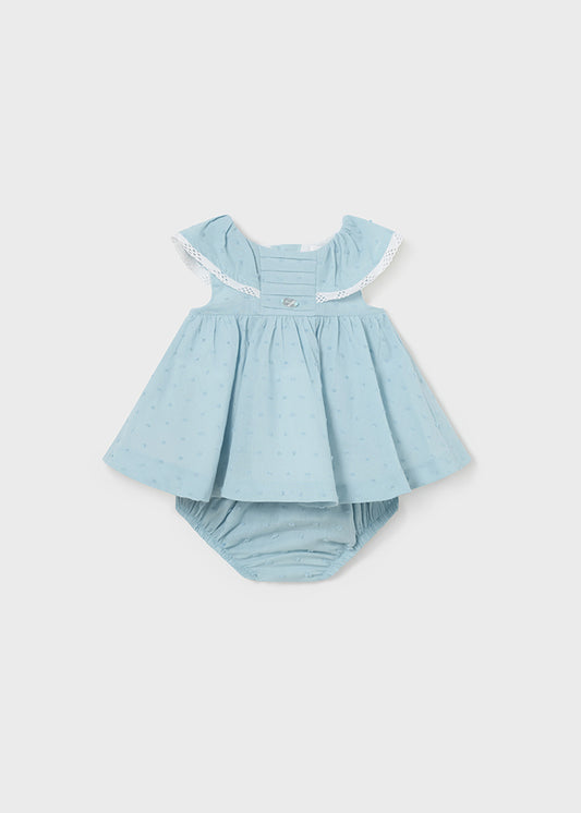 Crystal newborn plumeti dress