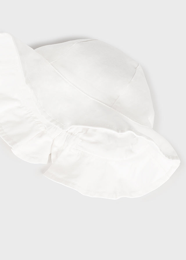 Better Cotton baby twill hat White