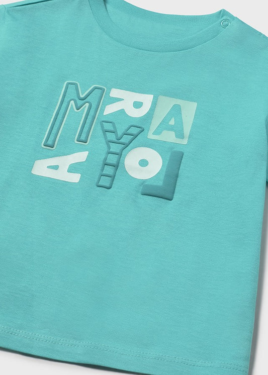 T-shirt básica - Turquesa - Mayoral