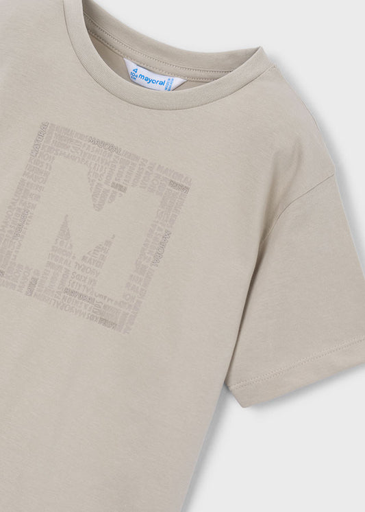 T-shirt básica - Pedra - Mayoral