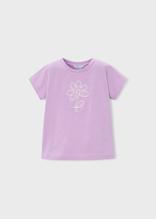 T-shirt básica - Lilac - Mayoral