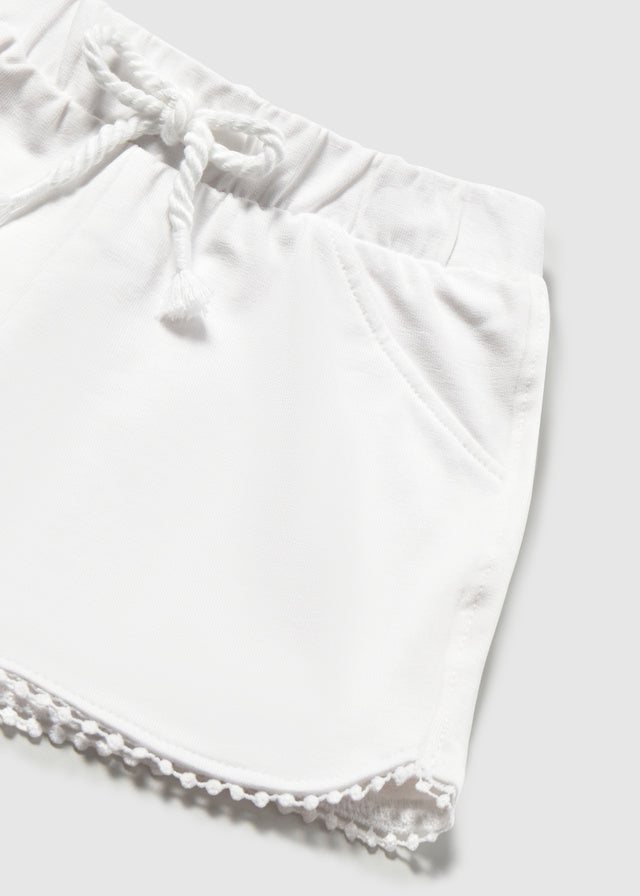 Calção algodão básico - Branco - Mayoral