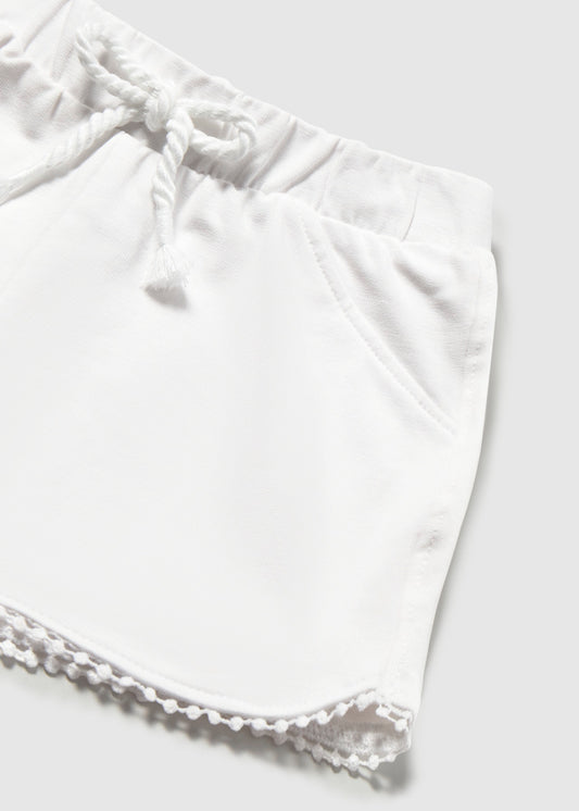 Calção algodão básico - Branco - Mayoral