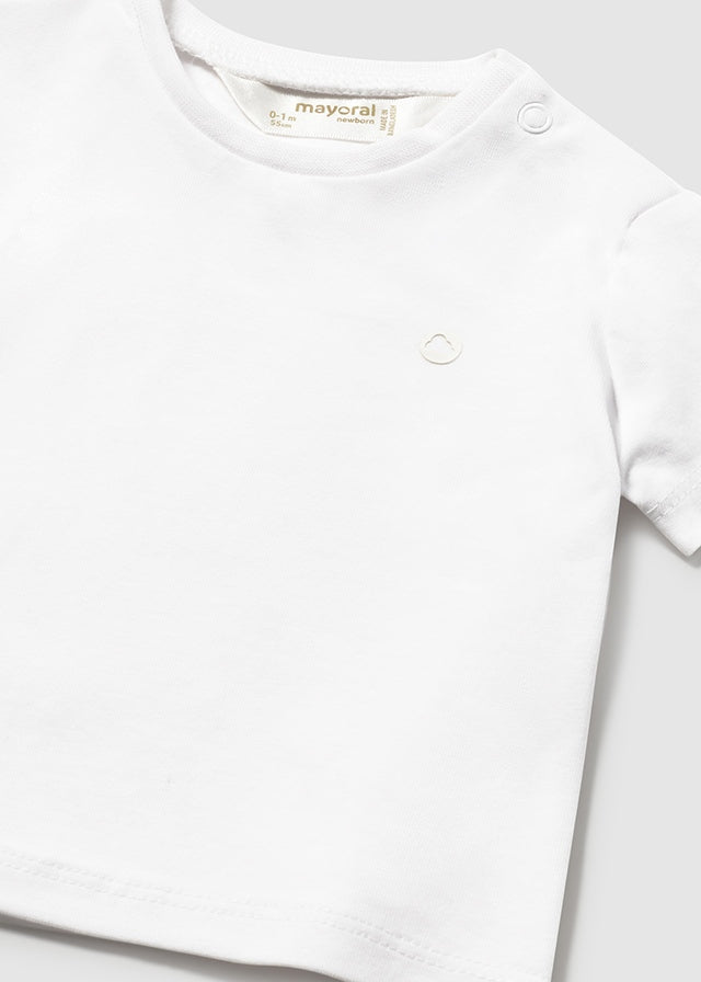 T-shirt manga curta - Cor Branco - Mayoral