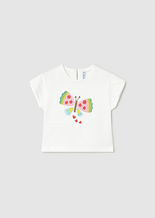 T´shirt play - Branco - Mayoral