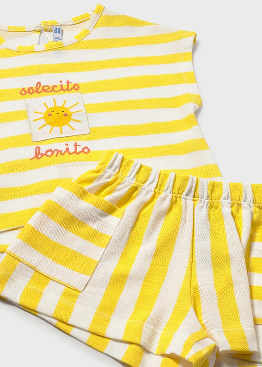 Conjunto calção + top granito - Mimosa - Mayoral