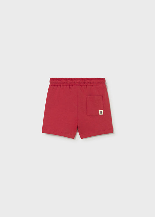 Conjunto algodão 3 peças print - Tomate - Mayoral