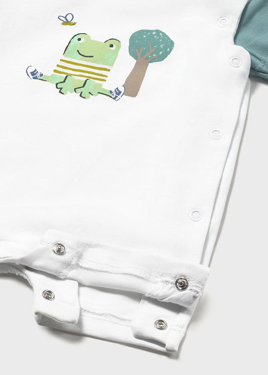 Set 3 conjuntos curtos - Cor Maçã - Mayoral