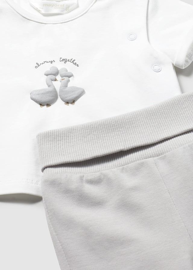 Fato treino 3 peças - Cor Prata - Mayoral