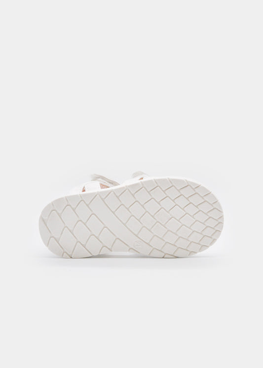 Sandálias tiras velcro - Cor Branco - Mayoral