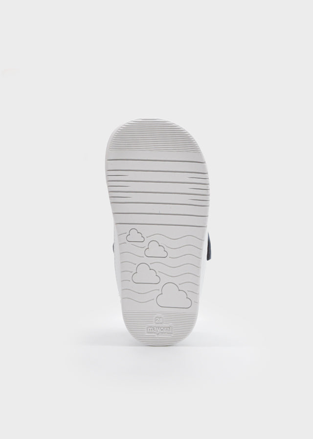 Sapatilhas bebé barefoot - Primeiros Passos - Cor Marinho - Mayoral