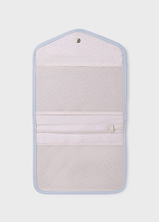 Blue document holder