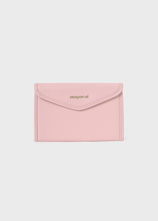 Pink document holder