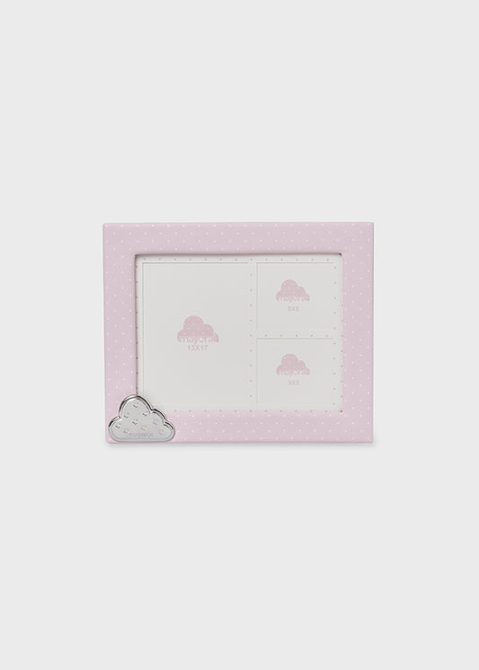 Baby pink photo frame