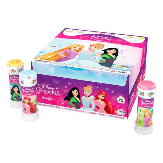 Box of 36 Disney Princess Bubbles