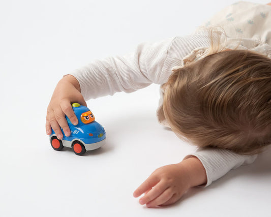 Carro de polícia com luz e som - Kiokids