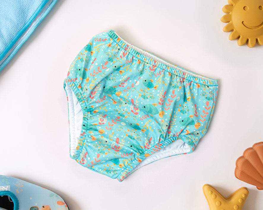Cueca de Banho para bebé proteção UPF 50+ - Kiokids Azul