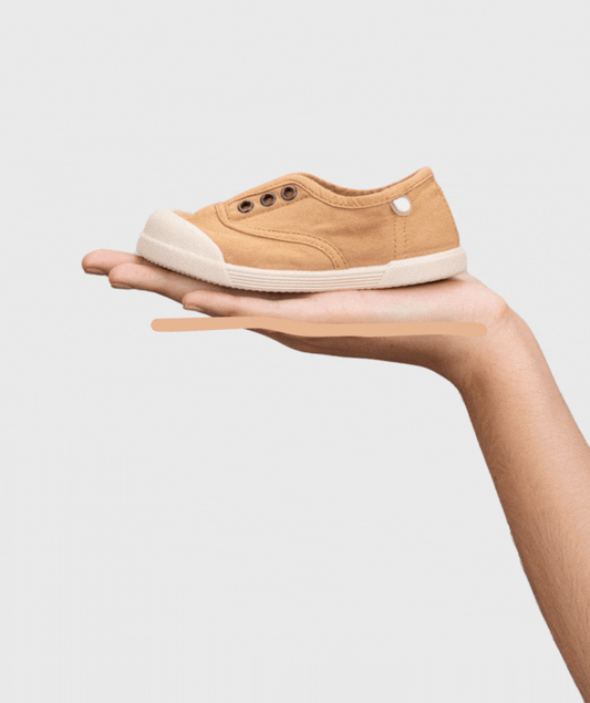 Sapatilhas Lona IGOR barefoot - Cereal ( últimos tamanhos - 21/25/26 )