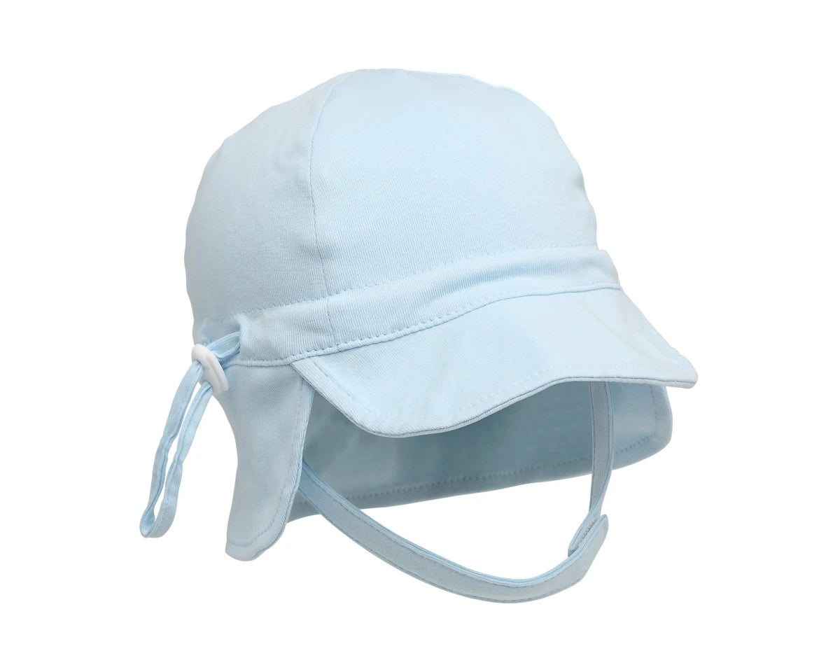 Chapéu para bebé proteção UPF 50+ - Kiokids Azul