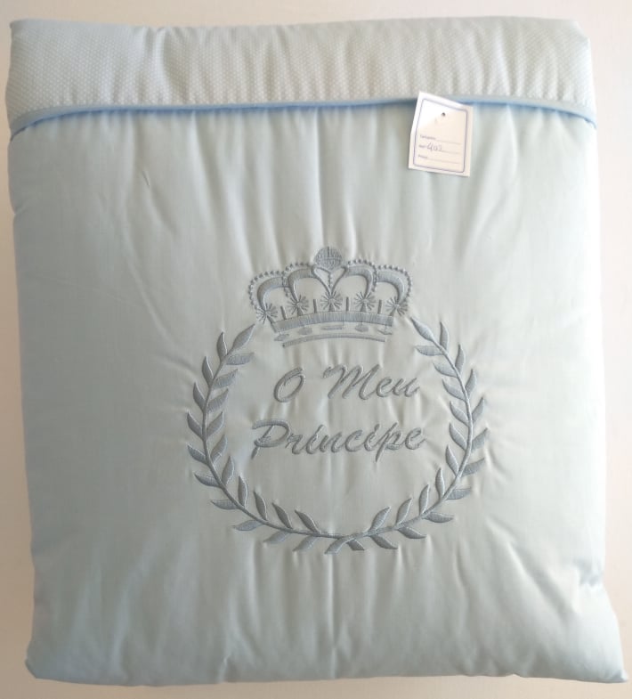 Conjunto de Edredão para cama de grades Príncipe/Princesa